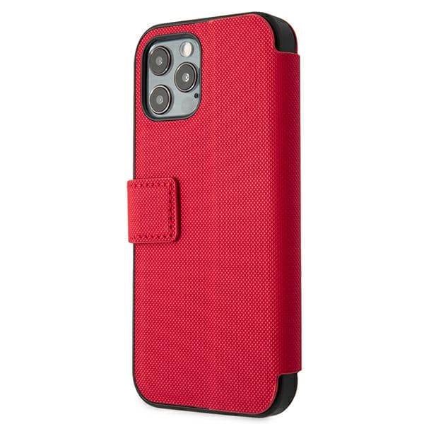 US Polo Polo Embroidery Collection-etui til iPhone 12 Pro Max, rød