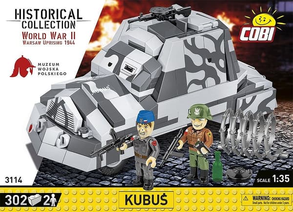 WWII historiske samling. Kubuś 302 kl