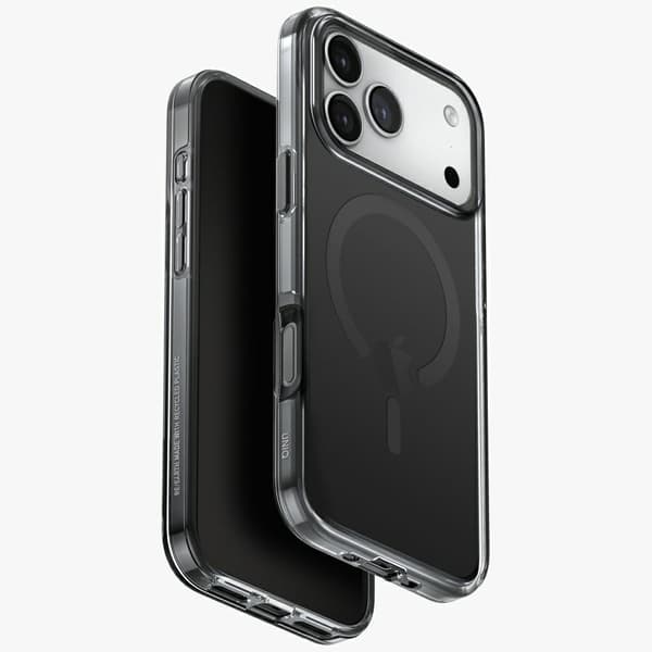 UNIQ Clario MagSafe-etui til iPhone 17 Pro Max, sort
