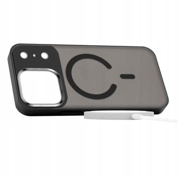 Etui til iPhone 17 PRO FORSTÆRKET 360° Mat Etui til Magsafe + 9H Glass