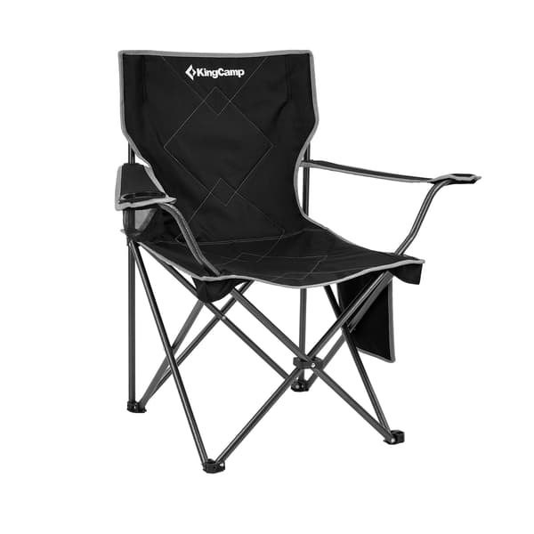 KING CAMP Lotus B10 foldbar campingstol - sort