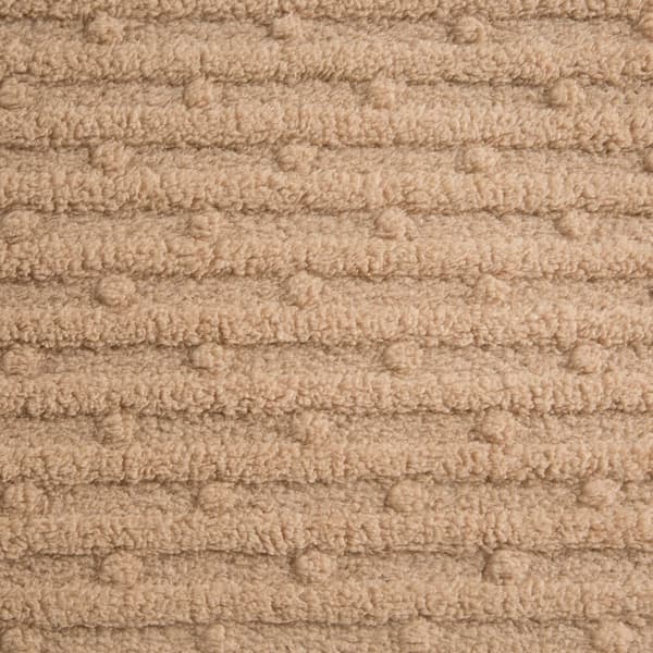 Rävfilt beige 130x170 ränder