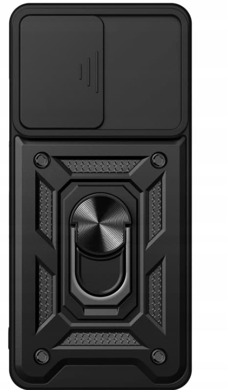 Etui til Samsung Galaxy S24 FE ARMOR SLIDE RING FORSTÆRKET ETUI + 9H GLAS