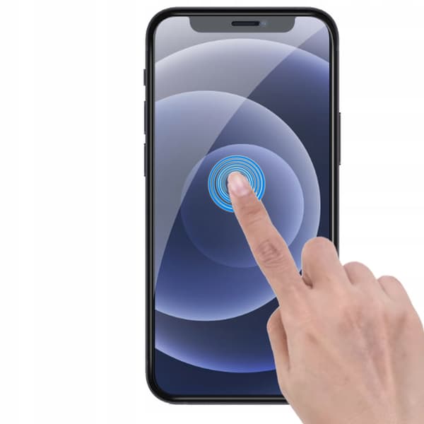 Härdat glas för Apple iPhone 12 MINI (helskärm, full 5D, 9H)