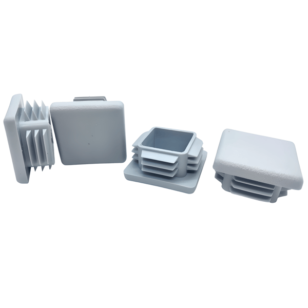 Invändig lock för profilstolpetak 20x20 100 ST grå