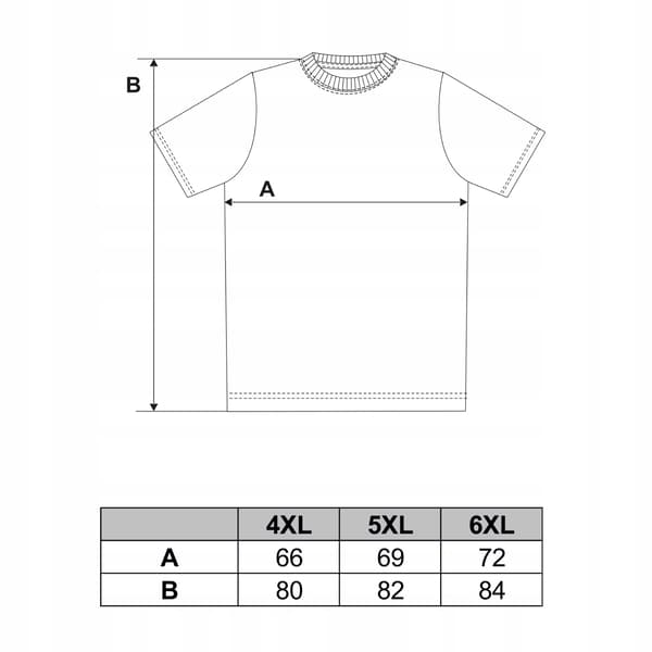 T-shirt herr bomull kortärmad 4XL marinblå