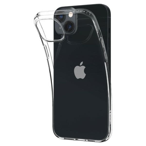 Spigen Liquid Crystal Clear cover til iPhone 14, gennemsigtig