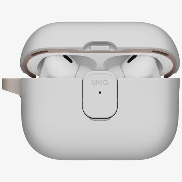 UNIQ Clyde-etui til AirPods Pro 3. generation grå khaki