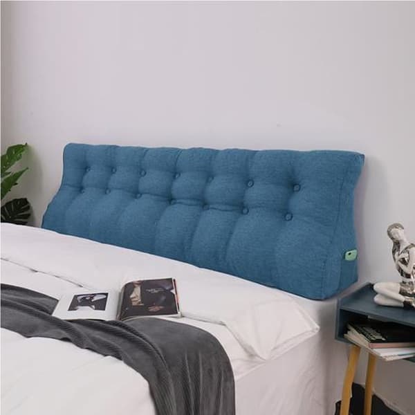 Blå kudde Blå kudde 140 cm