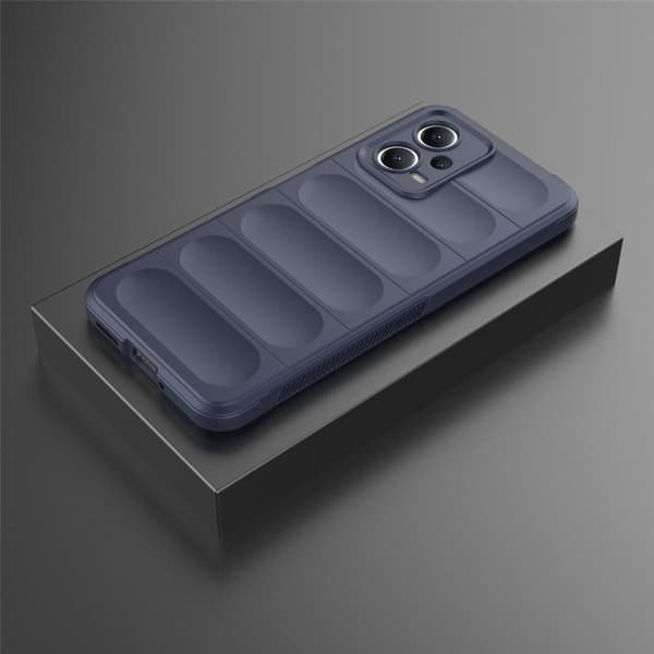 Fodral för Xiaomi Redmi Note 12 5G / POCO X5 5G, Stötsäkert spel, marinblå