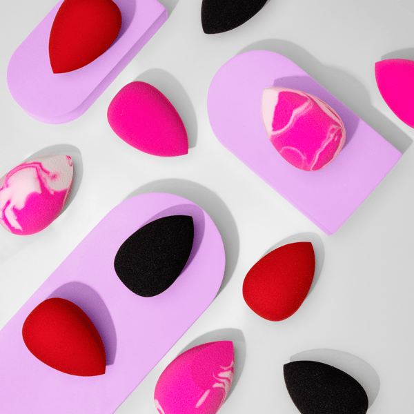 Makeup Blender Svampset med svampar MIX trio IBRA Makeup