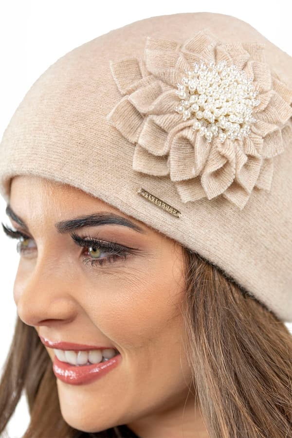 Vivisence 7052 Beige Uni Hat