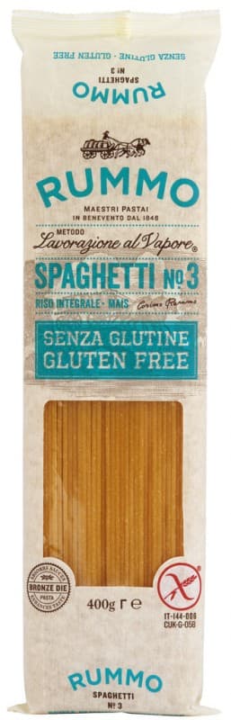 Glutenfri Spaghetti Pasta 400g - Rummo