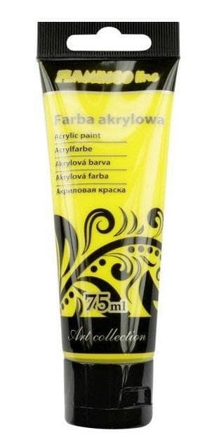 Akrylmaling 75ml 004 gul