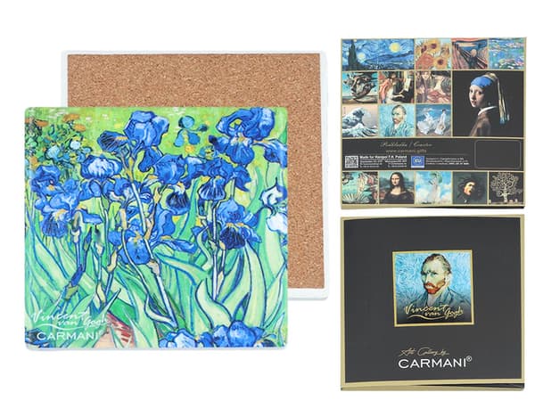 Carmani, keramik krusunderlag - VAN Gogh/Iriser