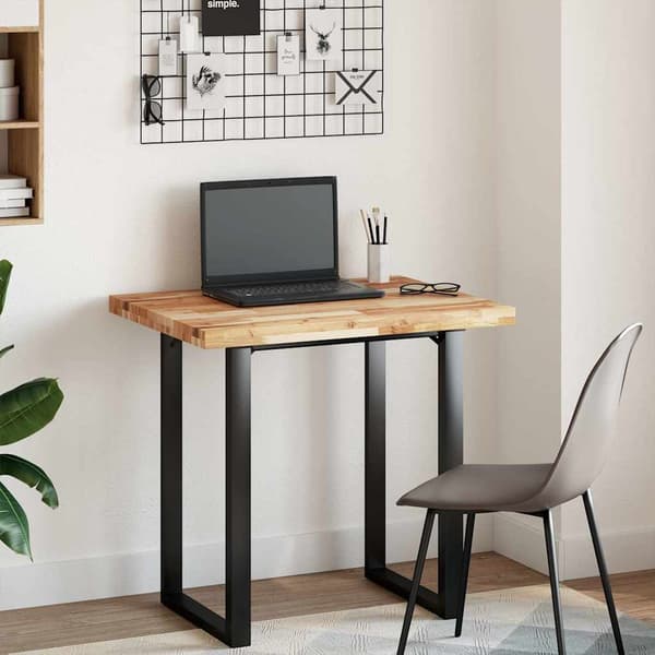 vidaXL rektangulær bordplade 100x60x4 cm massivt akacietræ
