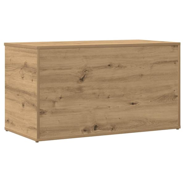 vidaXL kommode, håndlavet eg, 84x42x46 cm, træbaseret materiale