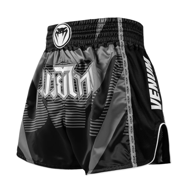 Venum Adrenaline Muay Thai Shorts Sort/Sølv M