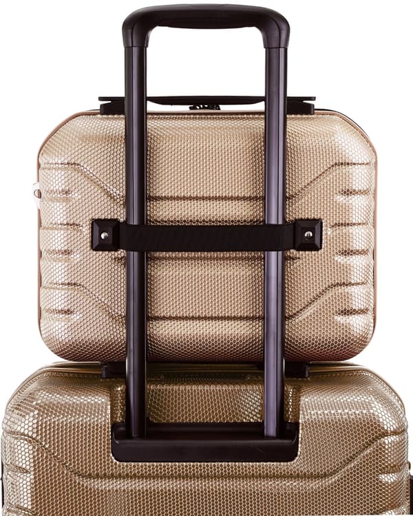 Wings CRAKE resefodral sminkväska 14" CHAMPAGNE