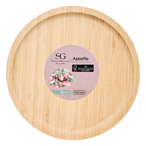 Mordi bambusbakke, 19,5 cm i diameter