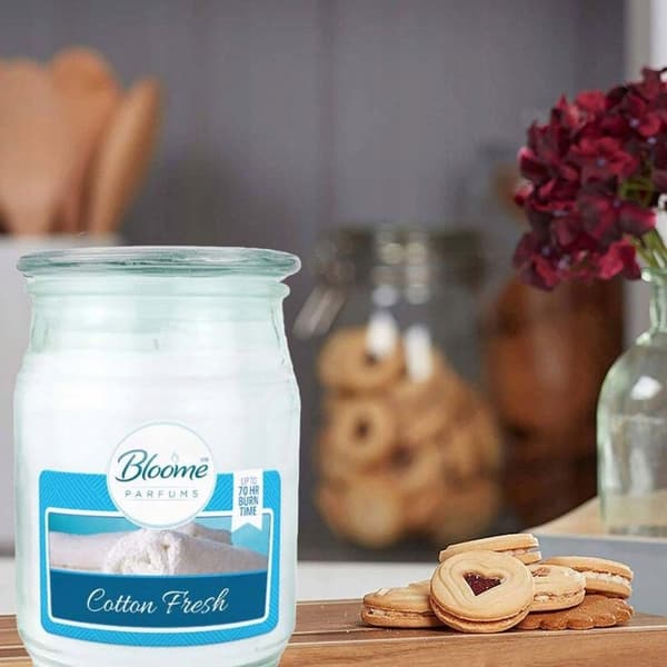 BC Duftlys i glaskrukke Jule-vinterlys op til 70 timer Gave