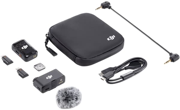 DJI Mic 2 trådlöst mikrofonsystem (1 TX + 1 RX) (CP.RN.00000326.01)