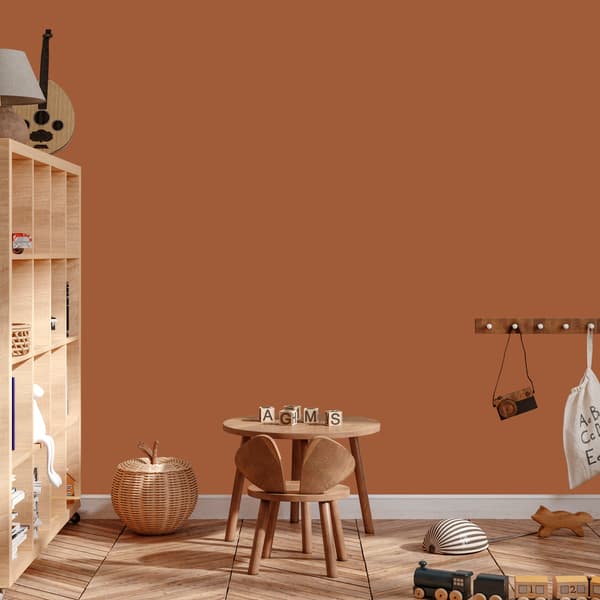 Tapet Ensfarvede orange baggrunde, orange baggrund 50x1000 cm