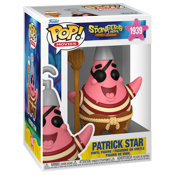 Funko POP SvampBob Fyrkant 1939 Patrick Star-figur