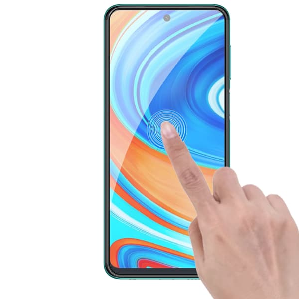 Härdat glas för XIAOMI REDMI NOTE 9 PRO / 9S med helskärmstäckning