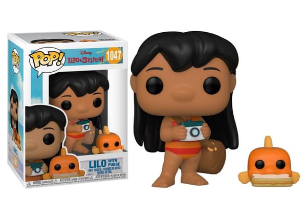 Funko POP Lilo & Stitch 1047 Lilo med Pudge samlerfigur