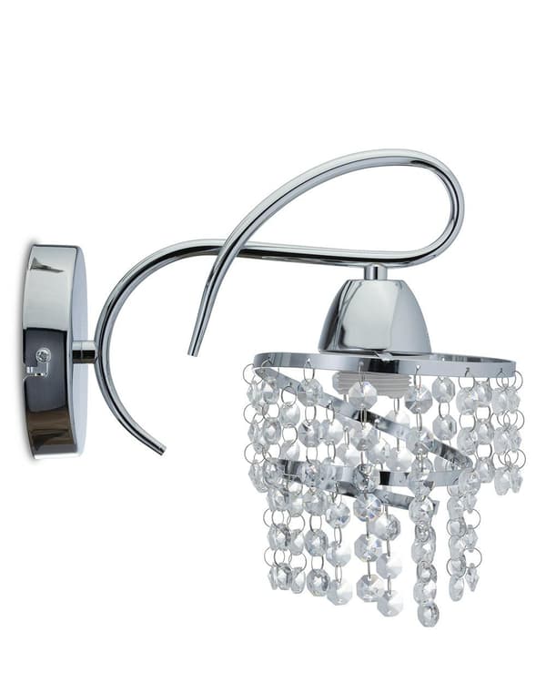 Kristalli hopeinen kristalliseinävalaisin