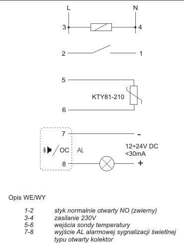 RT-826 temperaturregulator