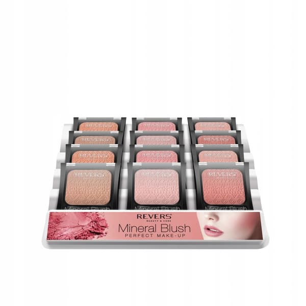 Revers Mineral Blush nr. 15 - presset blush, mat effekt