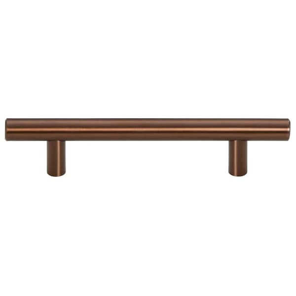 vidaXL skabsgreb 10 stk. bronze 96 mm rustfrit stål