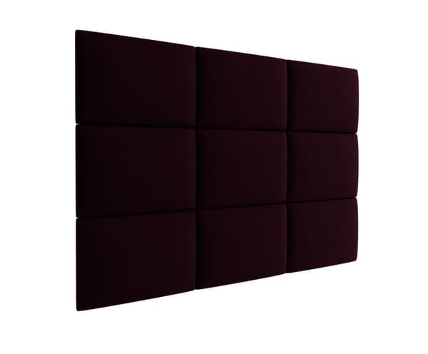 Polstret panel 70x40 Magic Velvet 2202 (Bordeauxrød)