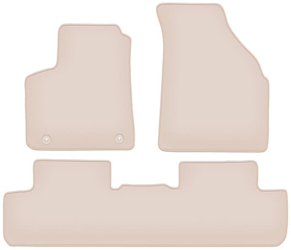 PREMIUM beige gulvmåtter til: Daewoo Tacuma minivan 2000-2011