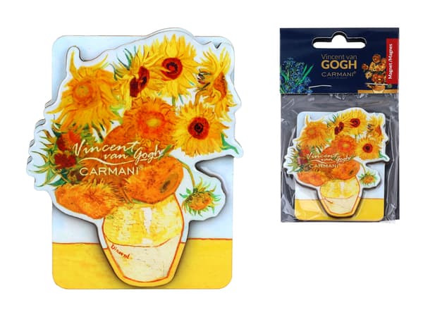 Carmani, magneten - VAN Gogh/Solrosor