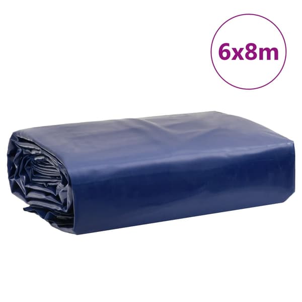vidaXL Pressu, sininen, 6x8 m, 600 /m²