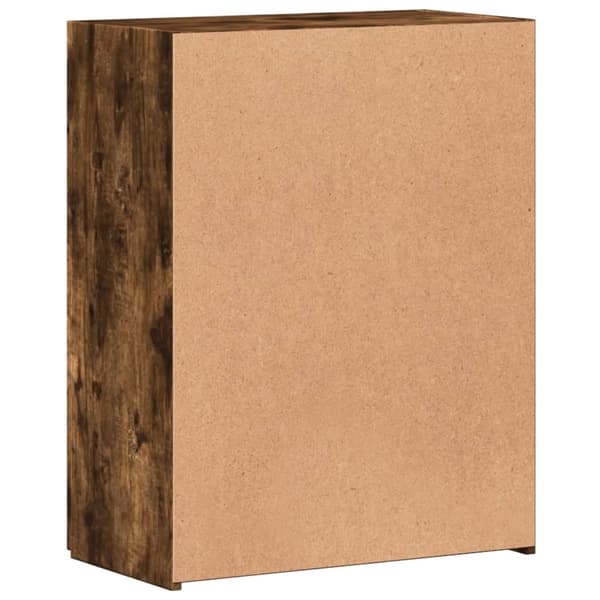 vidaXL arkivskab røget eg 60x32x77,5 cm