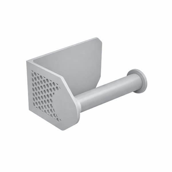 Moderne grå toiletpapirholder til badeværelsetoilet