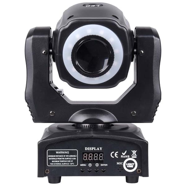 LIGHT4ME MINI SPOT 60 RING rörlig huvud LED