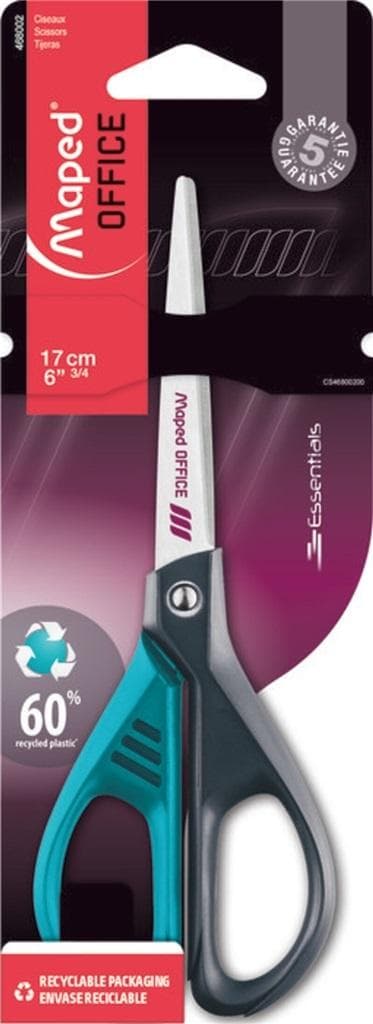 Essentials Green Deco Eco -sakset 17 cm MAPED