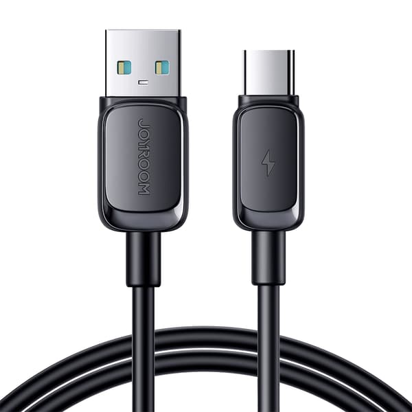 USB-kabel - USB-C 3A 1,2m sort