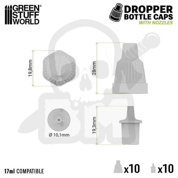 GSTU538884 Dropplock och munstycken 17 ml (10-pack)