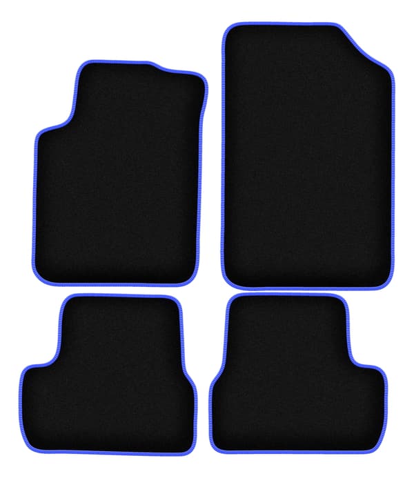 CARLUX-BLÅ bilmåtter til: Citroën C3 I hatchback (2002-2009)