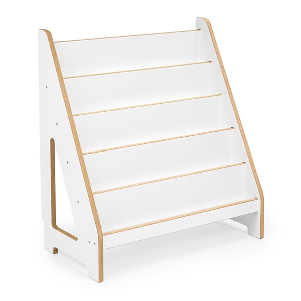 Montessori barnbokhylla Maxi vit