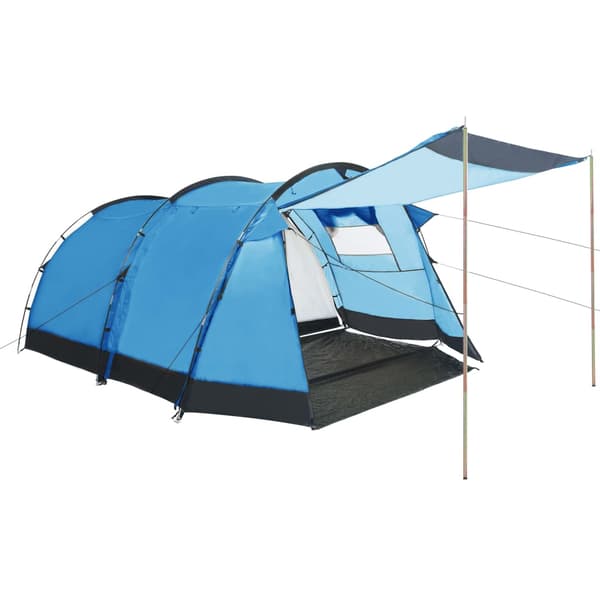 vidaXL Puutarhapurjetangot, 2 kpl, 200 cm, Sinkitty teräs