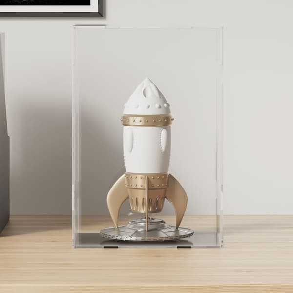 vidaXL Displaylåda, Transparent, 17x12x25 cm, Akryl