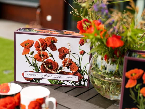 Sæt med 2 krus - Blomsterhistorie (CARMANI)