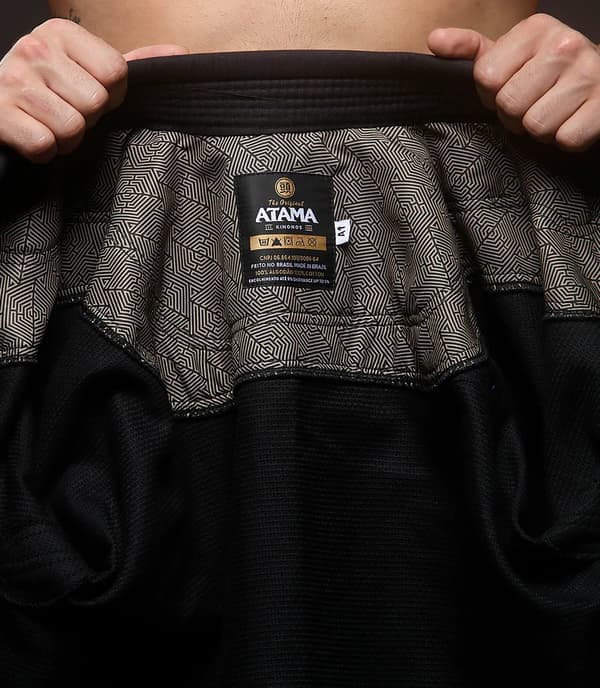 Atama Gi / Herre Kimono BJJ Classic Sort A3